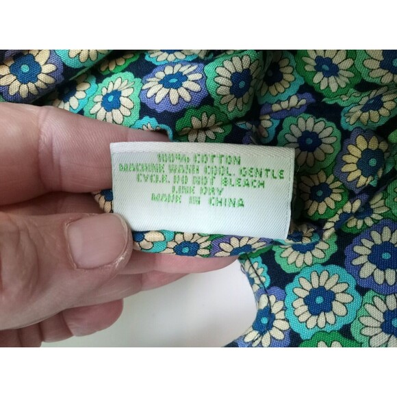 2009 Vera Bradley Blue Rhapsody XL Clutch Handbag (AS IS) - Picture 13 of 16